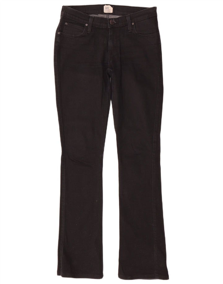 Blugi Lee pentru femei Bonnie Bootcut W29 L33 bumbac negru