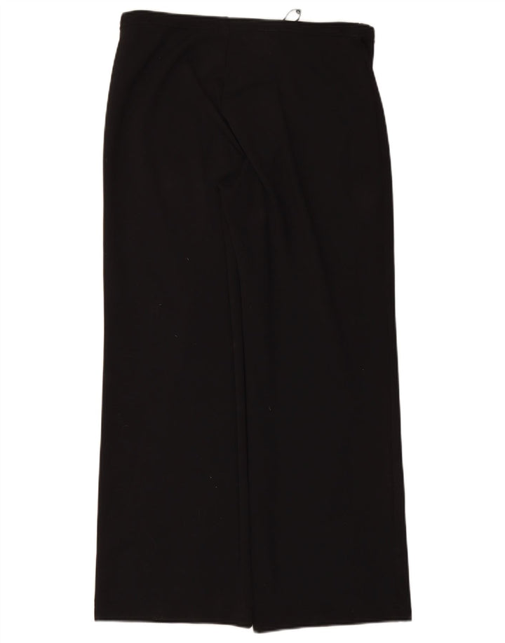 Pantaloni de trening OASIS pentru femei cu picioare late, mari L32 L28, poliamidă neagră