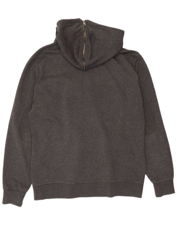 Pulover Guess pentru bărbați, cu fermoar, poliester gri 2XL