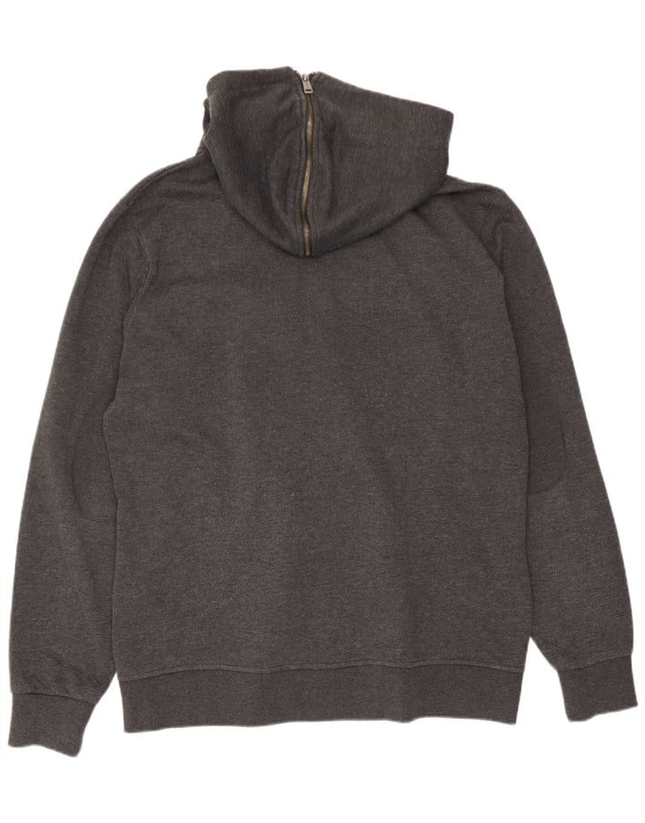 Pulover Guess pentru bărbați, cu fermoar, poliester gri 2XL