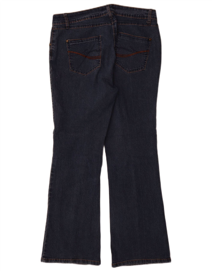 Blugi bootcut pentru femei M&Co UK 14 Large W32 L30 Blue Bumbac