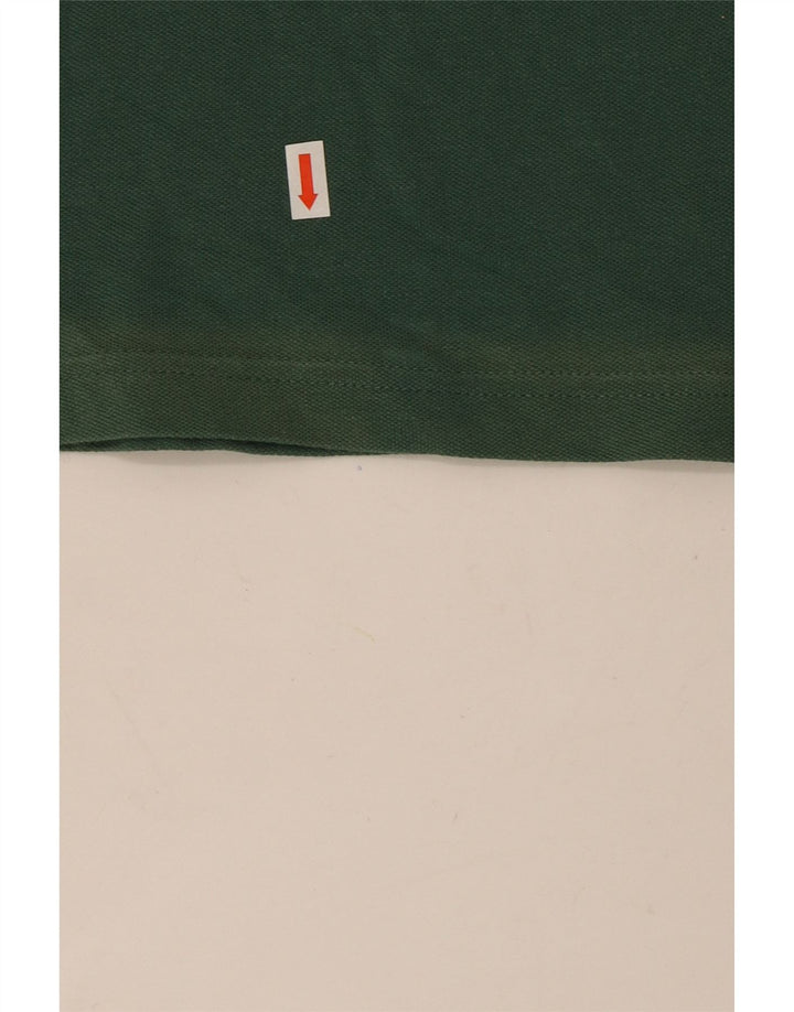 Cămașă polo pentru bărbați Kappa, bumbac verde mare