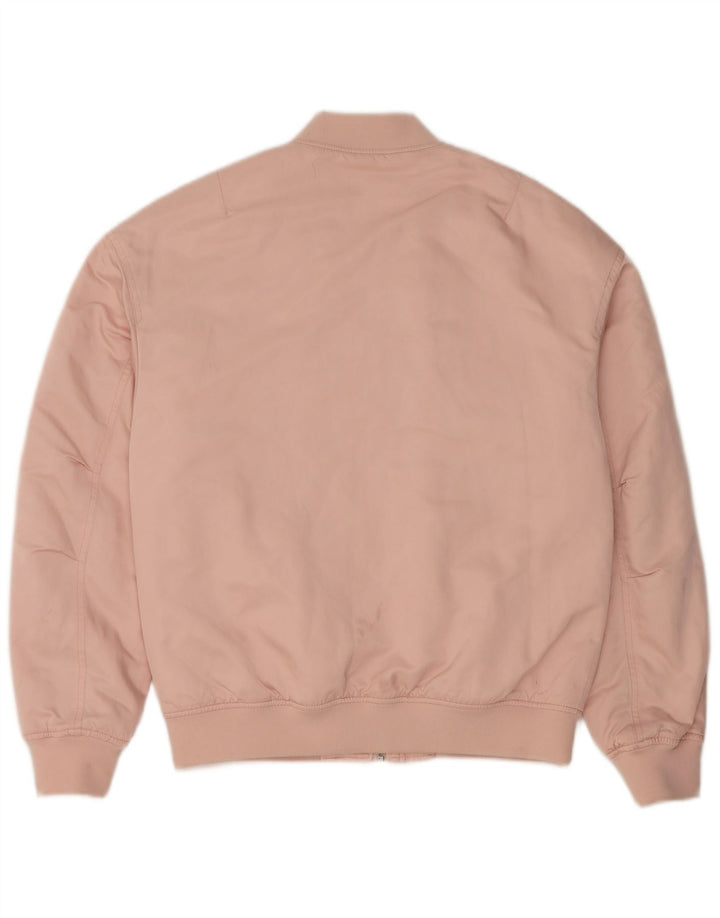 CALVIN KLEIN JEANS Jachetă bomber supradimensionată pentru femei UK 10 Small Pink