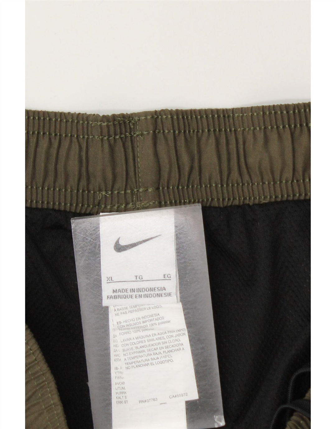 Pantaloni scurți sport pentru bărbați NIKE XL Kaki Poliester