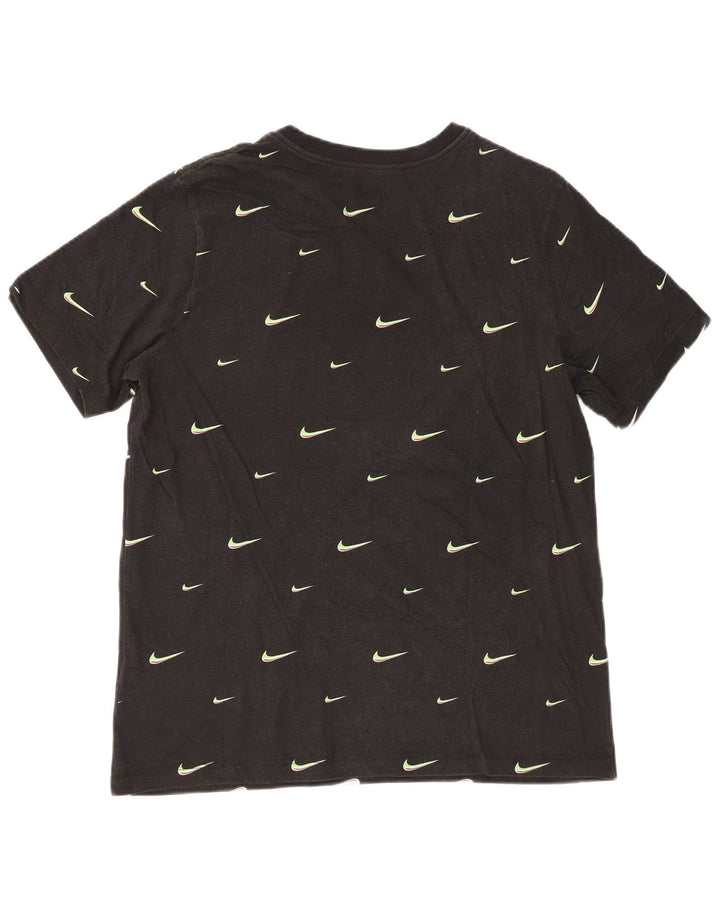 Tricou grafic Nike pentru bărbați Top mare din bumbac negru