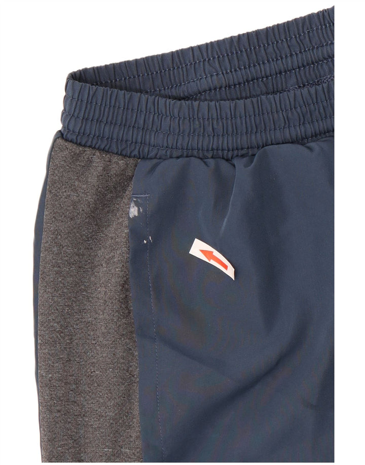 Pantaloni scurți sport pentru bărbați Adidas, albastru mediu, poliester color bloc
