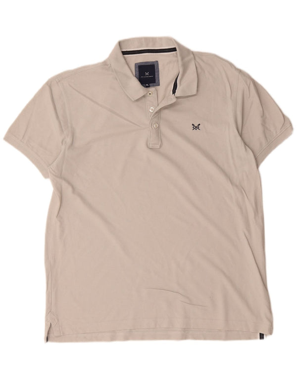Crew Clothing Tricou polo pentru bărbați XL Bumbac alb