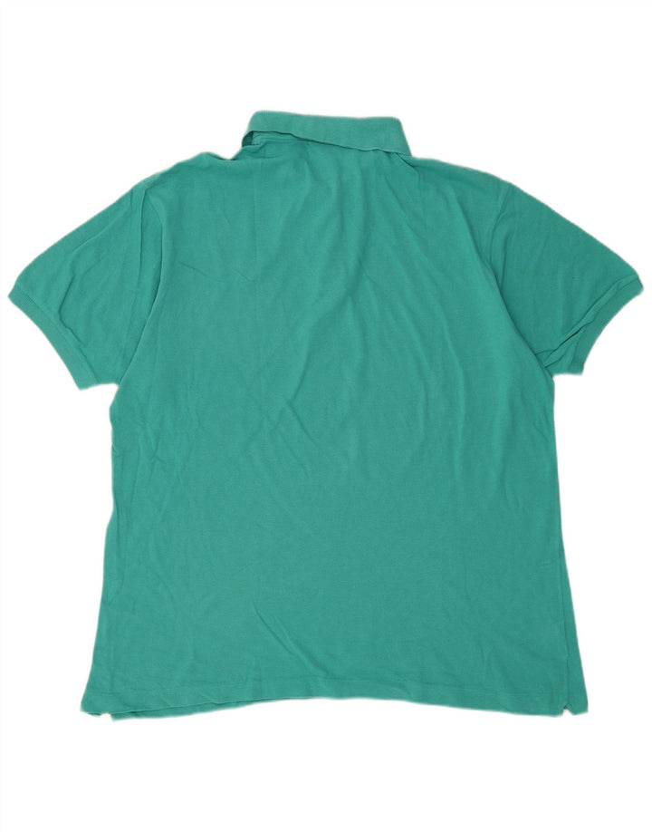 Tricou polo Lacoste pentru bărbați Mărimea 7 2XL Bumbac turcoaz