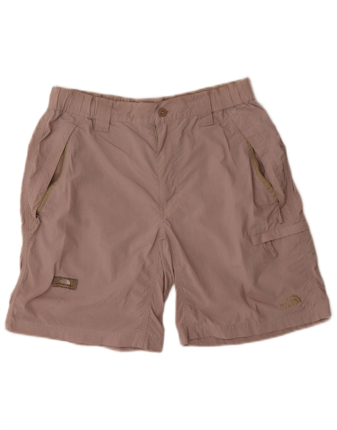 Pantaloni scurți cargo pentru bărbați THE NORTH FACE Small W28 Beige Nylon