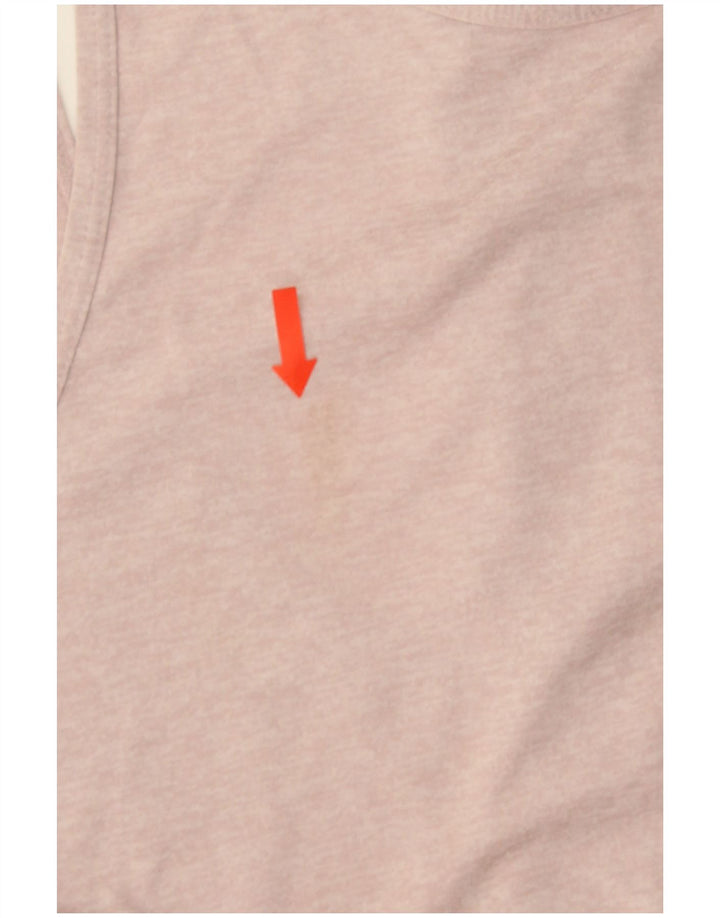 Vesta Nike Dri Fit pentru femei UK 12 Poliester roz mediu