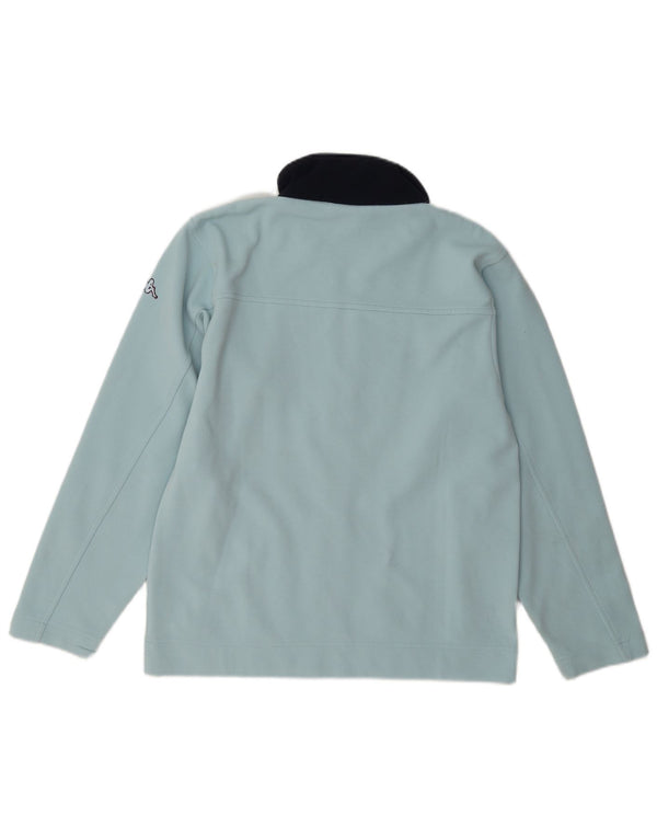 Jachetă de trening Kappa pentru femei UK 12 Medium Blue Colorblock Poliester