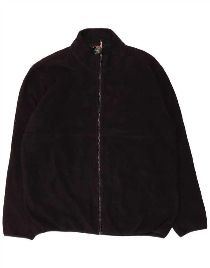 Jachetă polară pentru bărbați L.L.Bean UK 42 XL Poliester negru