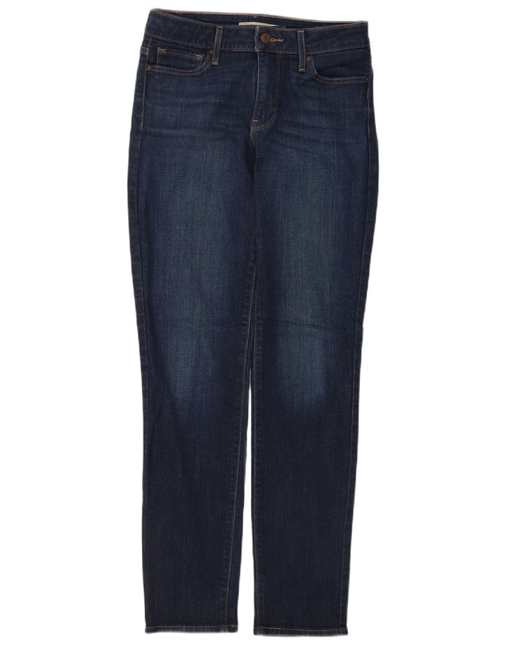Blugi Levi's 712 Slim pentru femei W28 L32 Bumbac bleumarin