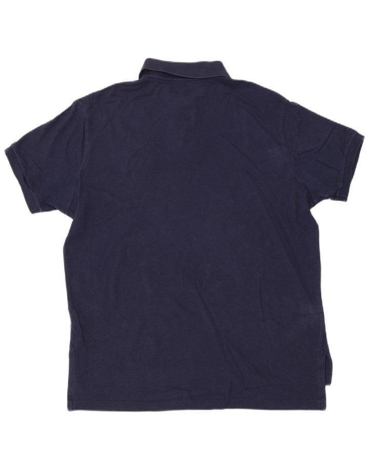 POLO RALPH LAUREN Cămașă polo personalizată pentru bărbați, bumbac, albastru bleumarin