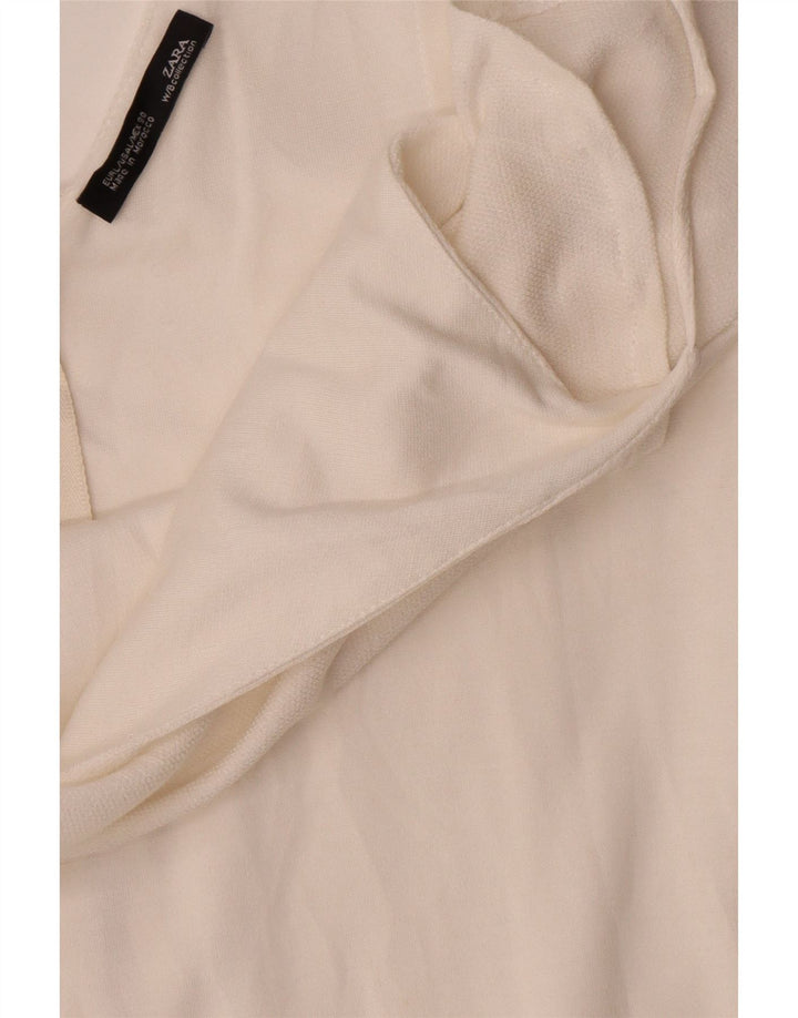 Rochie pentru femei Zara UK 14 Large White