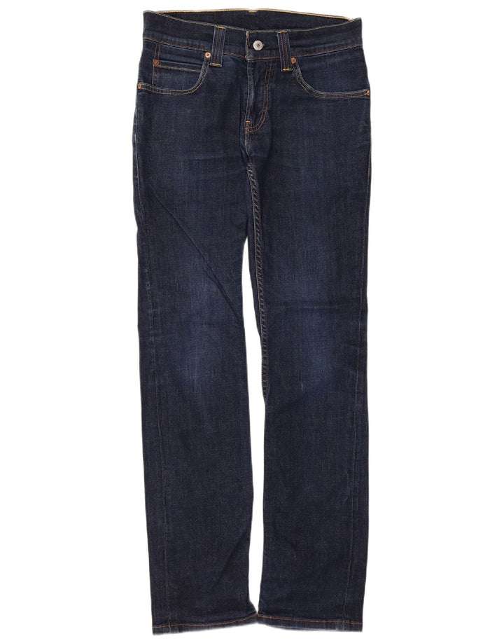 Blugi slim pentru femei Levi's W30 L32 bumbac bleumarin