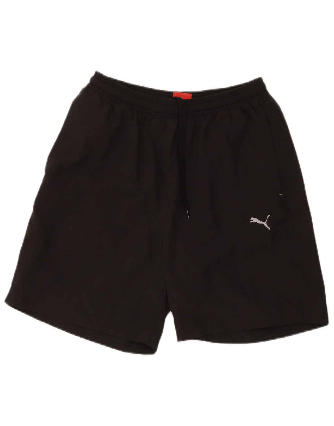 Pantaloni scurți sport Puma pentru bărbați, poliester mediu negru