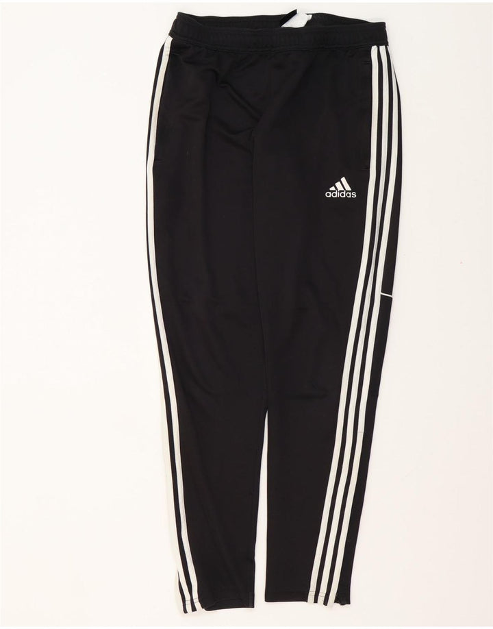 Pantaloni de trening ADIDAS pentru bărbați, poliester mediu negru