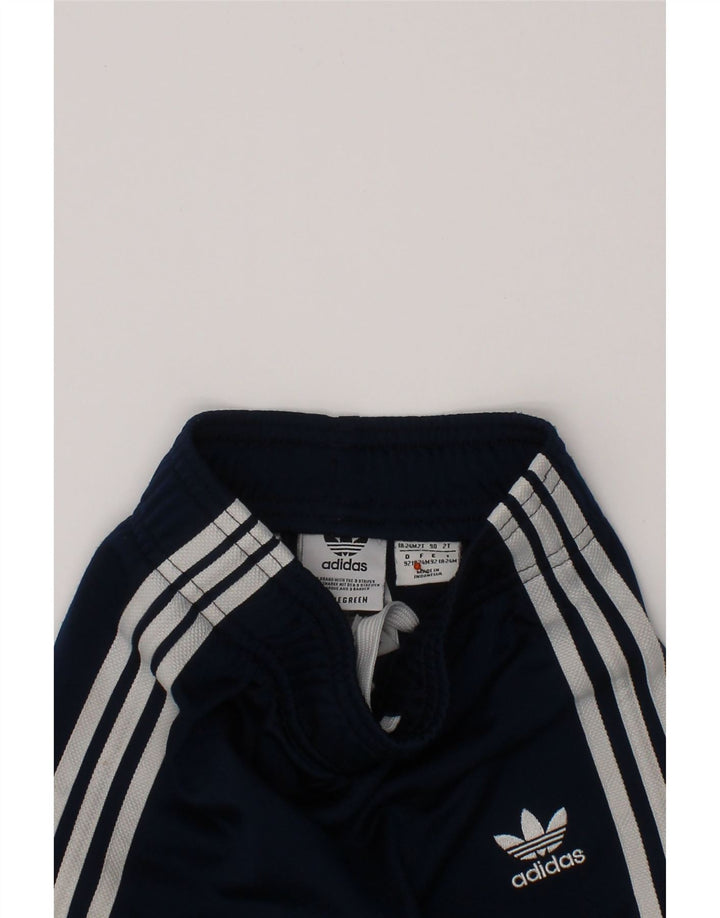 Pantaloni de trening ADIDAS pentru bebelusi baieti 18-24 luni Bleumarin