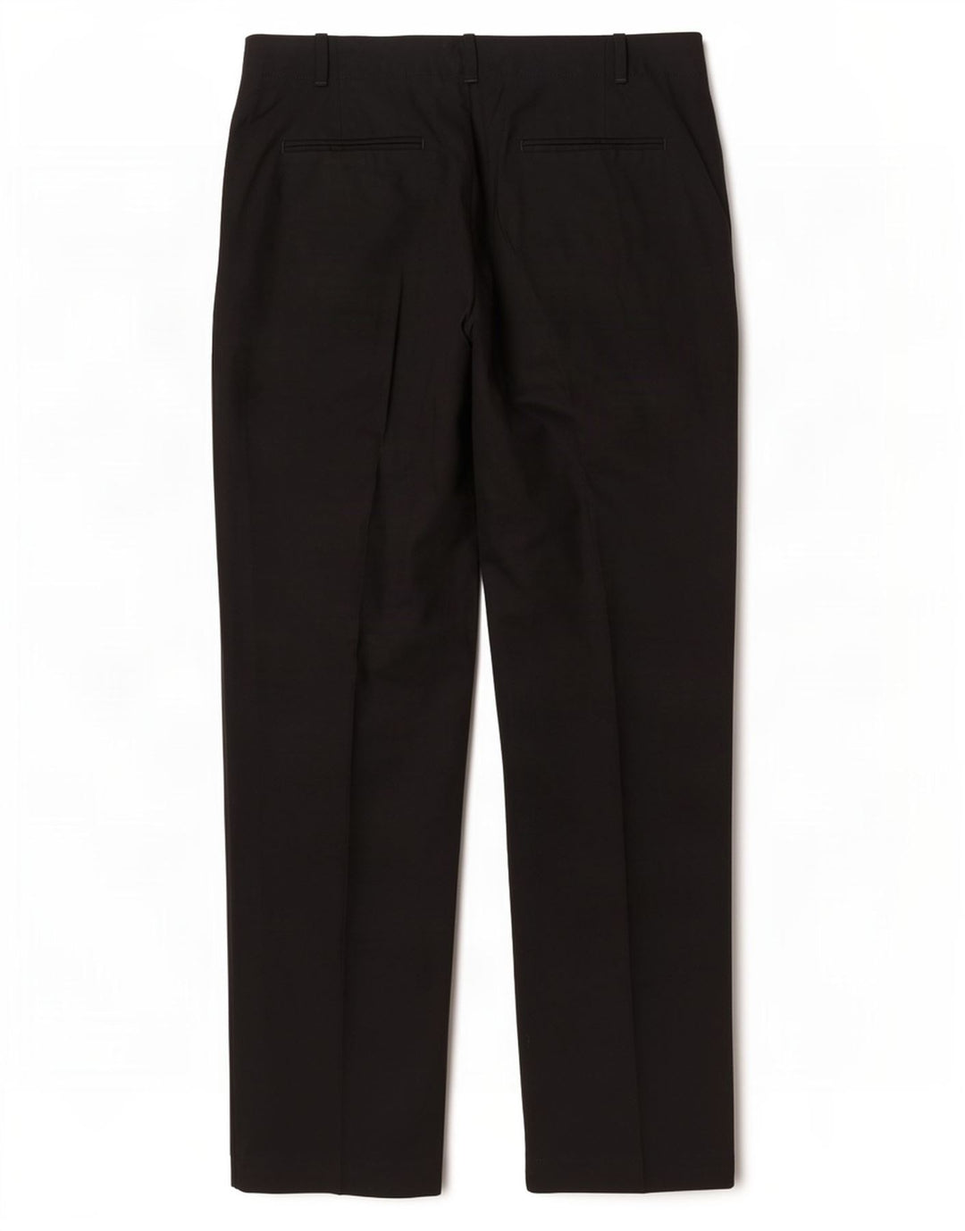 Pantaloni de costum drepți pentru femei Zara EU 42 Large L32 L34 Poliester negru