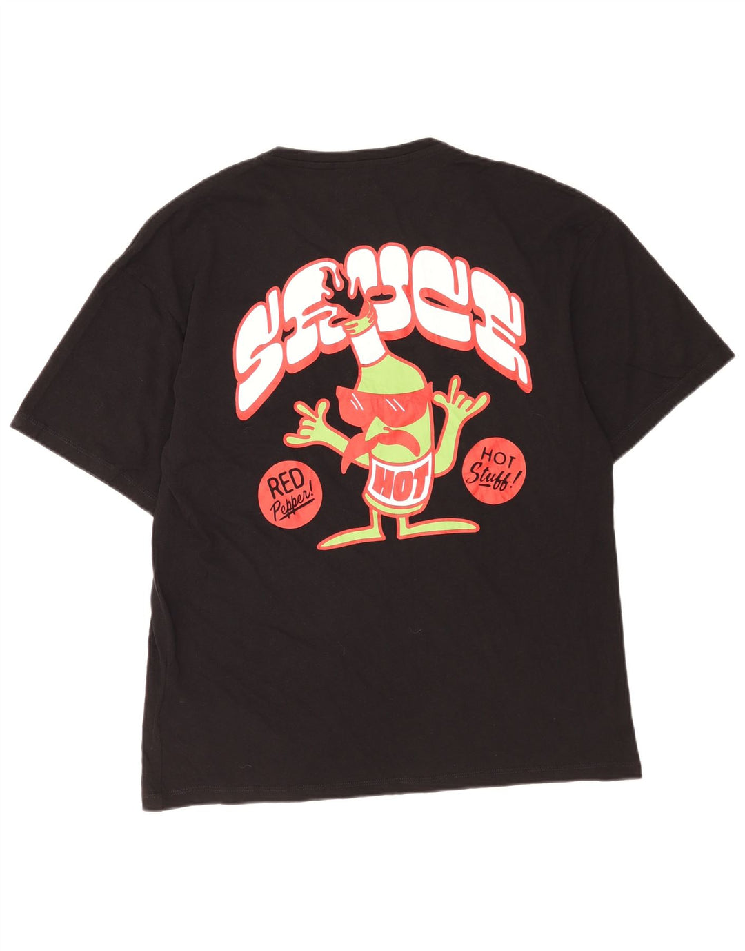 Tricou grafic Jack & Jones pentru bărbați Top mare negru