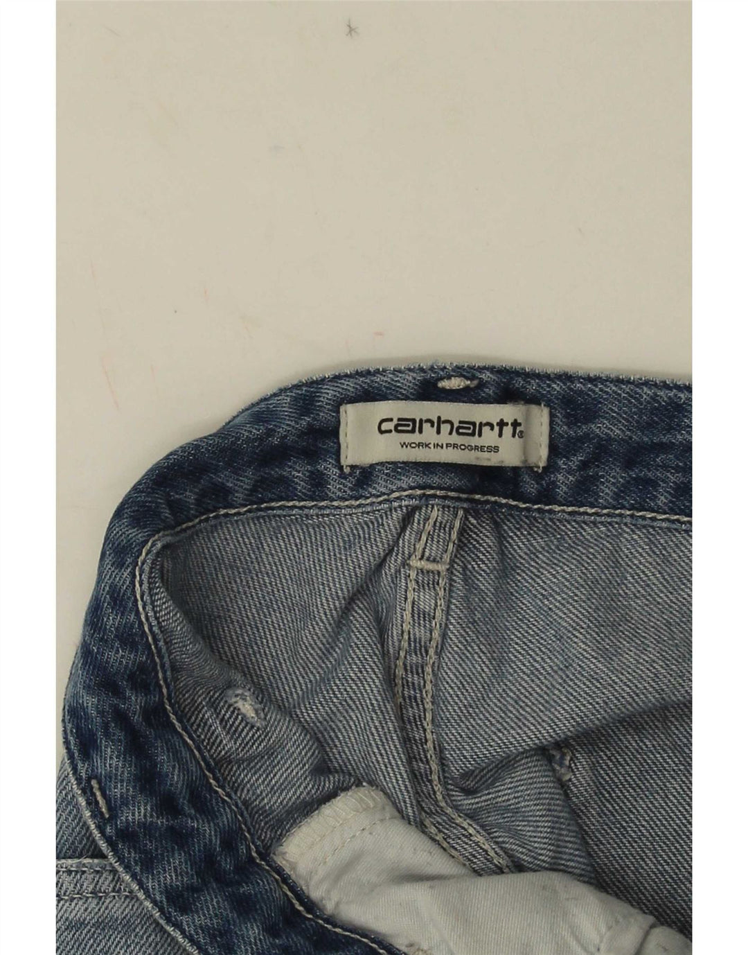 Blugi Carhartt pentru femei Cargo Tapered W26 L29 Albastru