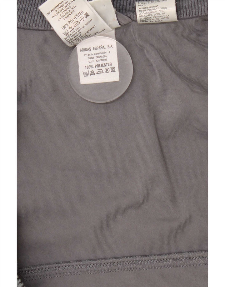 Jachetă de trening pentru bărbați Adidas UK 48/50 XL poliester gri