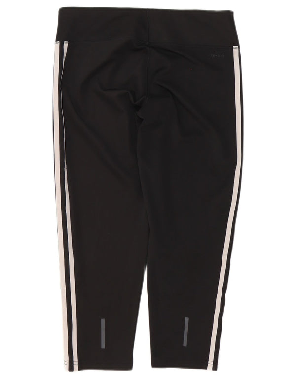 Leggings Adidas Climalite Capri pentru femei UK 12/14 Medium Black