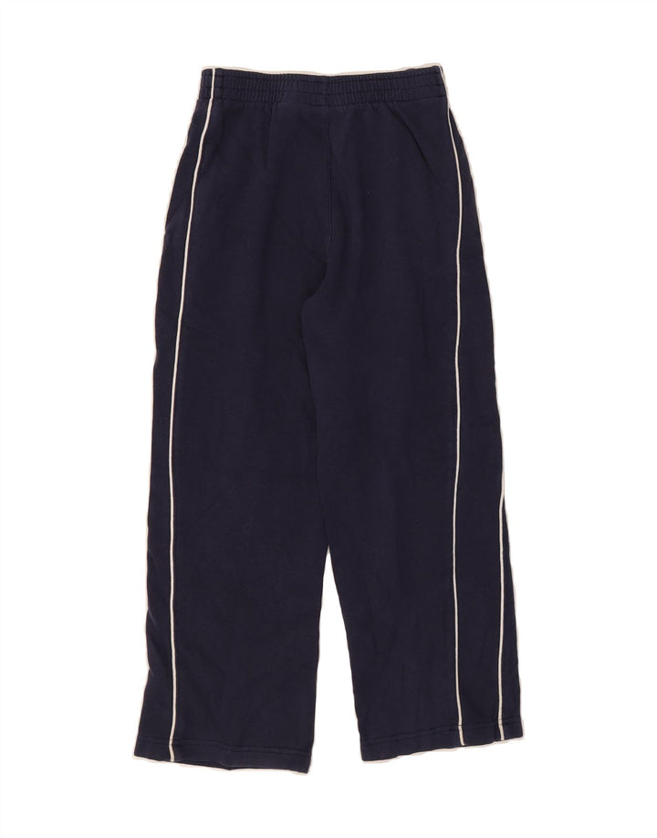 PUMA Boys Tracksuit Trousers 7-8 Years Small Navy Blue Cotton Vintage Puma and Second-Hand Puma from Messina Hembry 