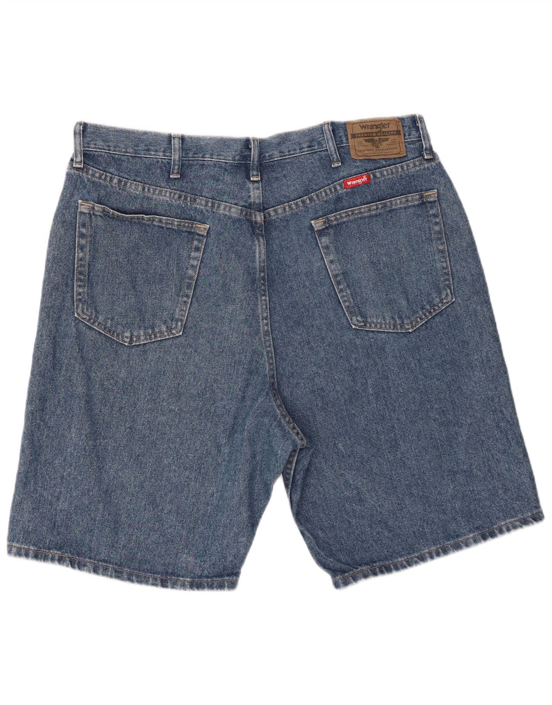 Pantaloni scurți din blugi pentru bărbați Wrangler W38 XL, bumbac albastru