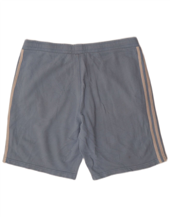 Pantaloni scurți sport pentru bărbați ADIDAS XL, bumbac albastru