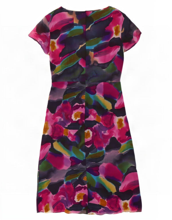 Fenn Wright Manson Rochie teacă pentru femei UK 10 Mic Multicolor Tie Dye