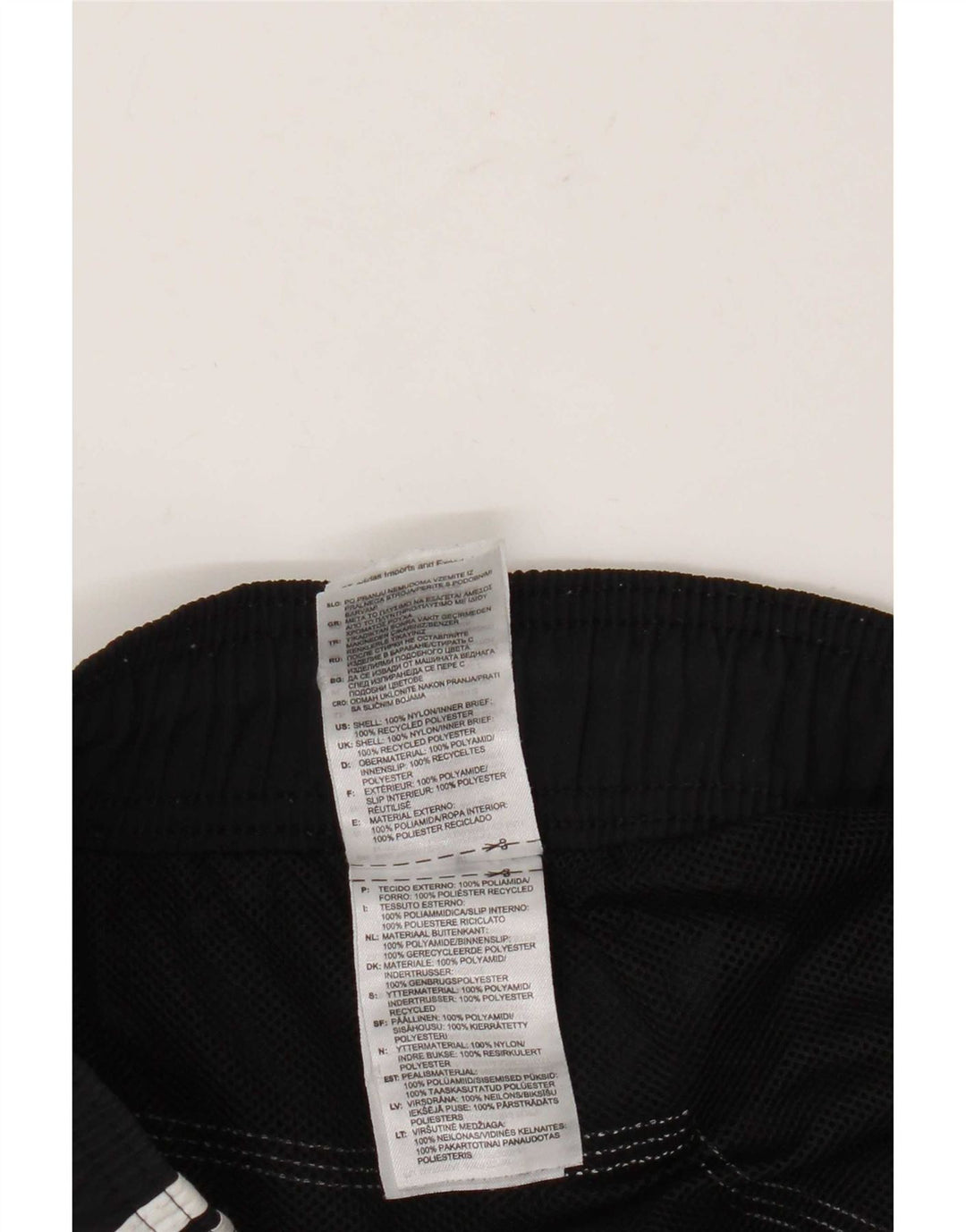 Pantaloni scurți de înot Adidas pentru bărbați, mari, negru, poliamidă