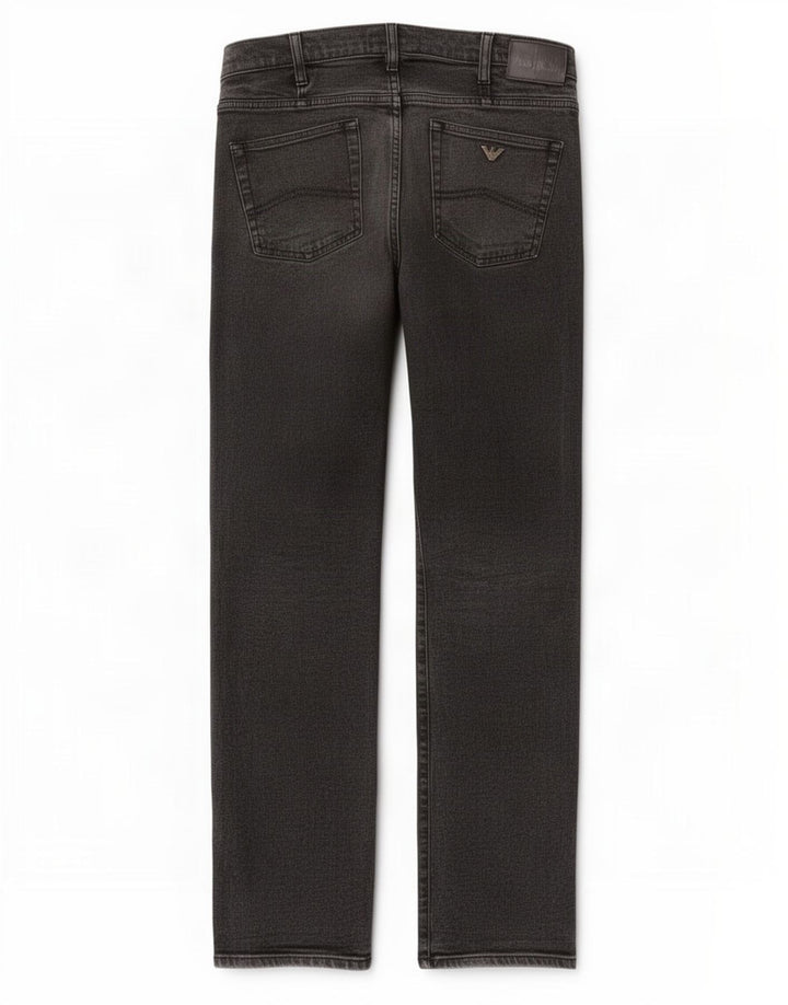 Blugi drepti pentru femei Armani W32 L33 bumbac gri