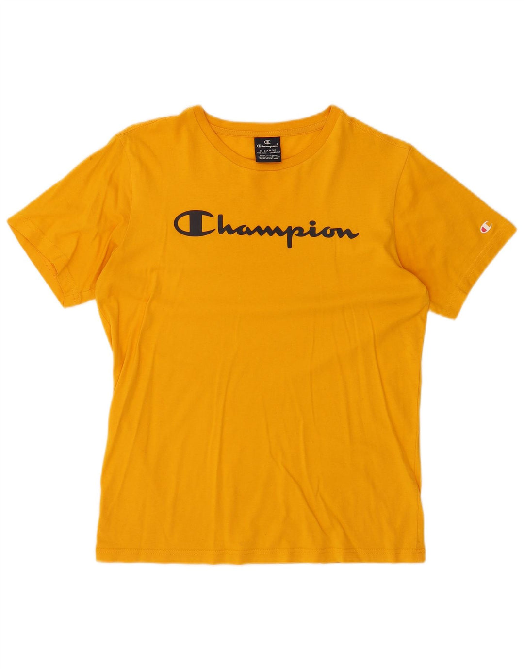 Tricou grafic CHAMPION Fete Top 13-14 Ani XL Galben