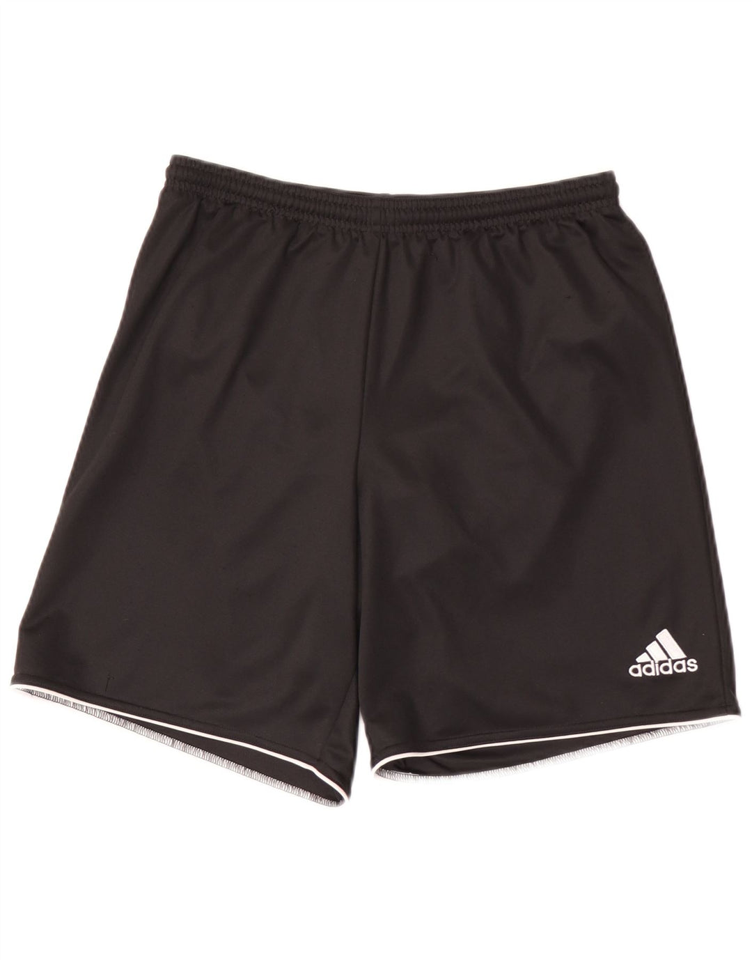 Pantaloni scurți sport Adidas pentru bărbați, poliester mediu negru
