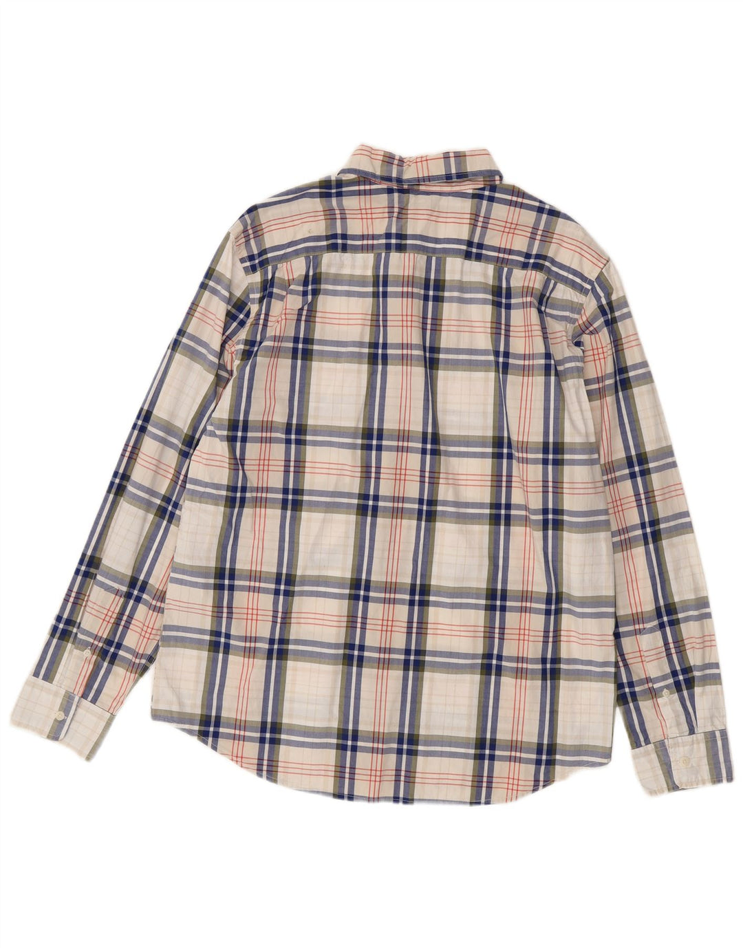 Cămașă pentru bărbați Levi's Standard Fit, mare, alb, carouri din bumbac