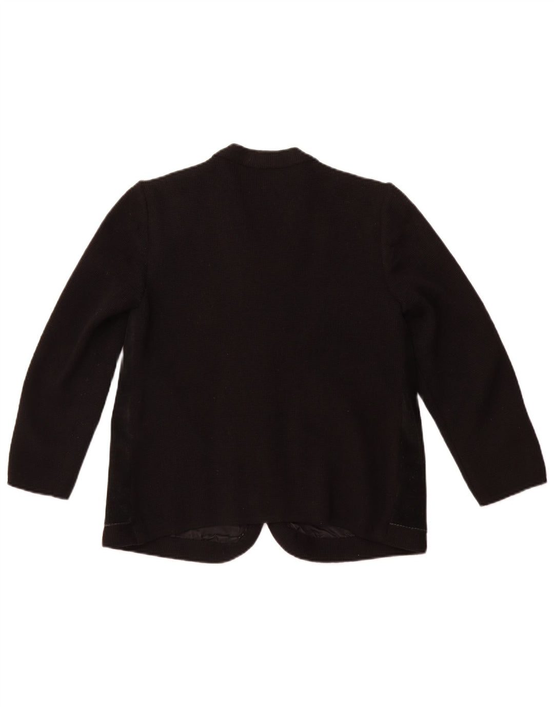 Pulover cardigan pentru femei VINTAGE UK 12 Medium Black Colorblock