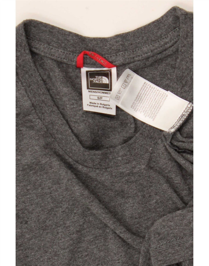 Tricou pentru bărbați The North Face Top mic, gri, bumbac
