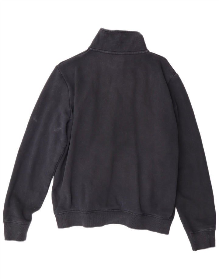 Jachetă de trening pentru femei SUPERDRY UK 16 mare bumbac bleumarin