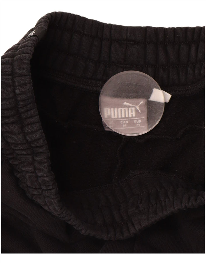 Pantaloni de trening grafic PUMA pentru bărbați Pantaloni de jogging mediu negru