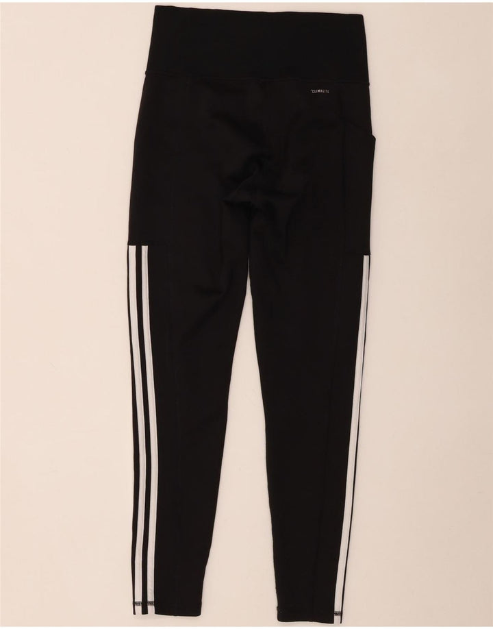 Leggings Climalite Adidas pentru femei UK 8/10 Poliester negru mic