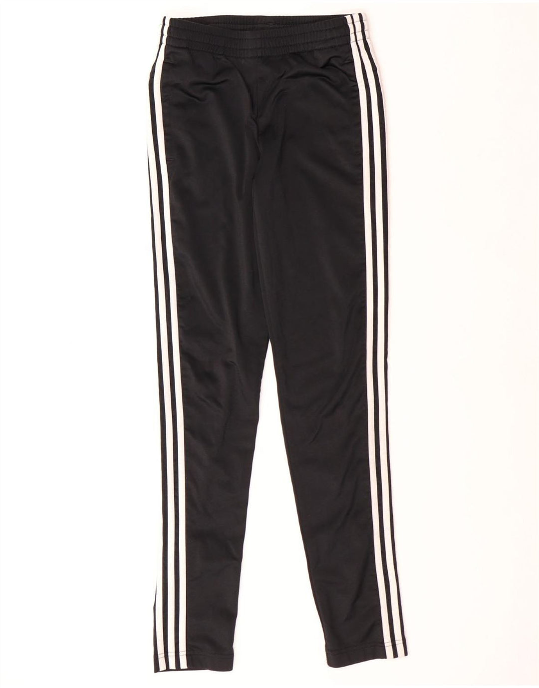 ADIDAS Boys Tracksuit Trousers 14-15 Years  Black Polyester