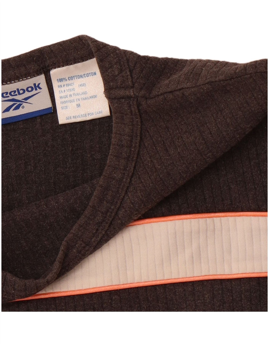 Reebok Tricou dama Top UK 12 Medium Gri Colorblock Bumbac