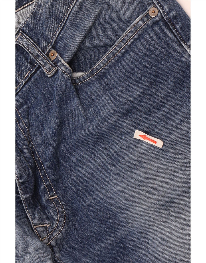 Calvin Klein Blugi drepti pentru bărbați W32 L32 Bumbac albastru