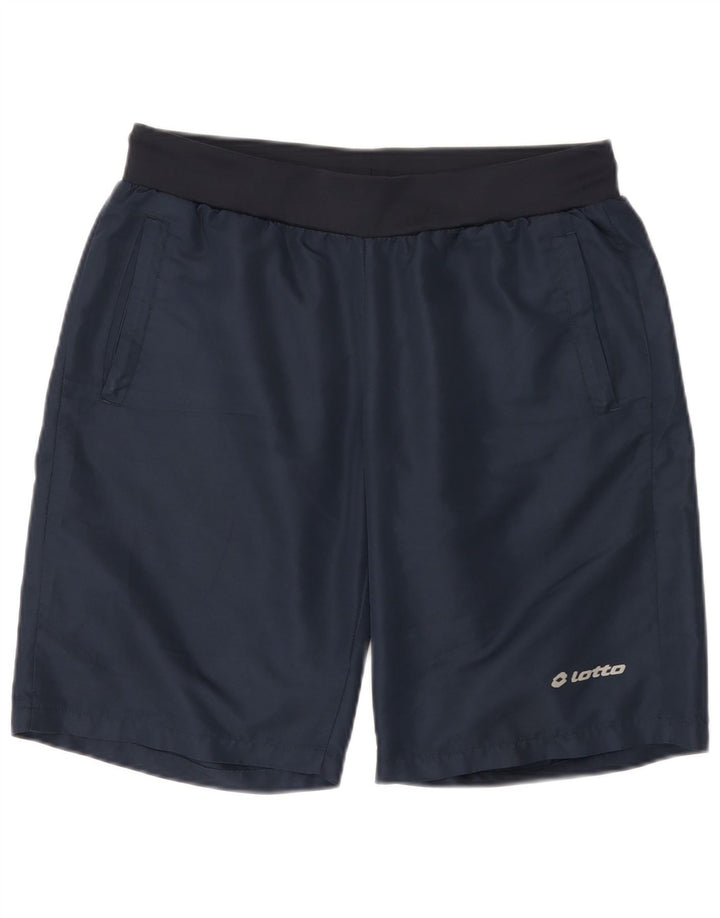 Pantaloni scurți sport Lotto pentru bărbați, medii bleumarin