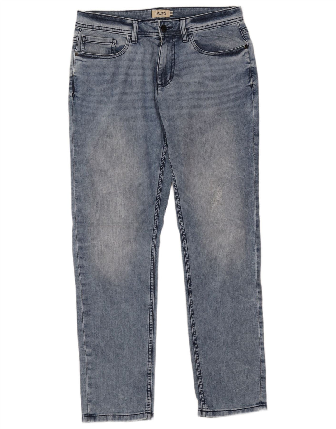 Blugi conici pentru femei Dack's IT 48 XL L34 L32 Bumbac albastru