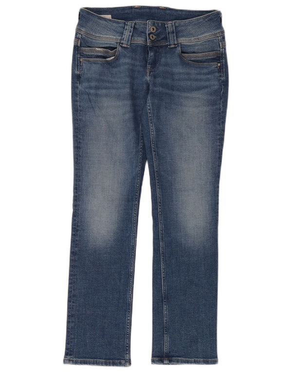 PEPE Jeans Blugi Slim Femei W29 L30 Bumbac Albastru