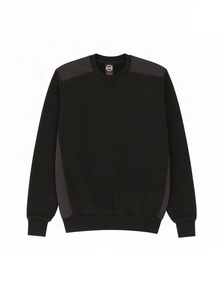 Pulover Colmar Bărbați Pulover Mic Negru Colorblock Bumbac