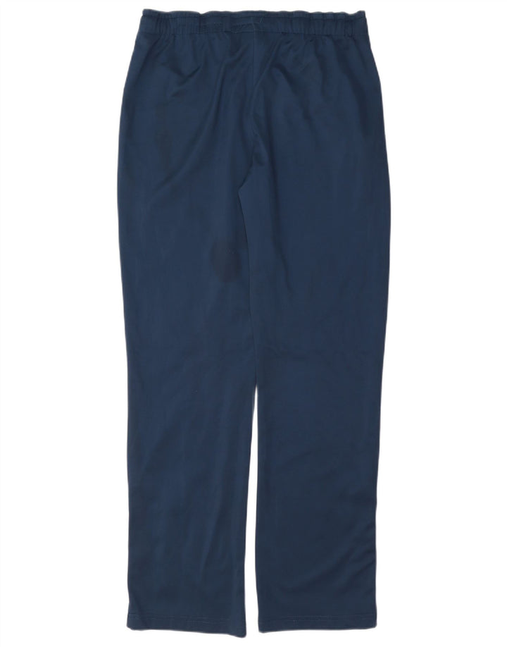 Pantaloni de trening Asics pentru bărbați, poliester mediu bleumarin